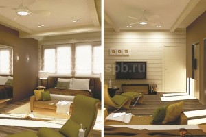 Дизайн интерьеров по проекту SUURI SAUNA 165