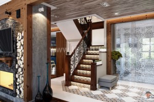 Дизайн интерьеров дома по проекту JAAKKO 187