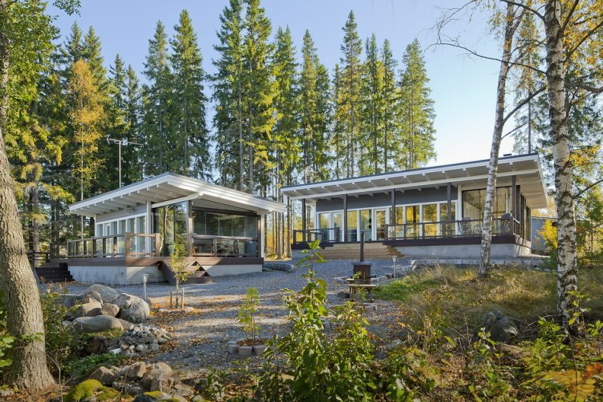 одноэтажные карсканые дома по финской технологии